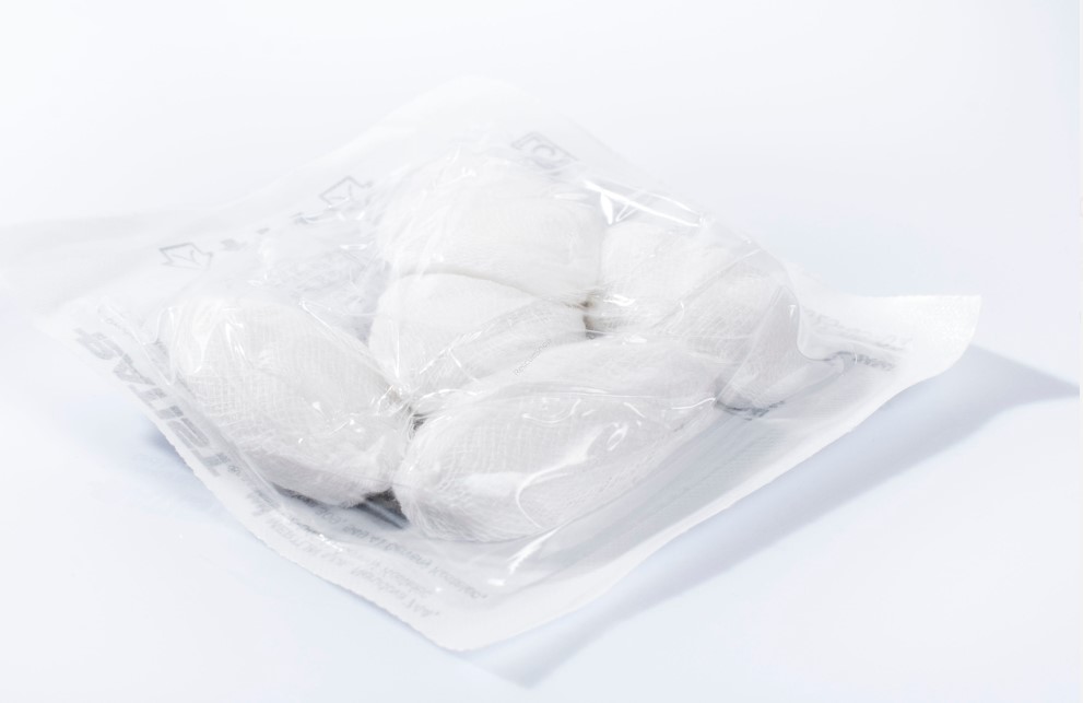 LINON S 15*15cm sterile Gas-Tupperware 5 Stück – Bild 2